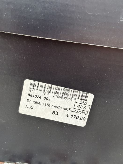 Air Force 1 SF High Black COLECTIE