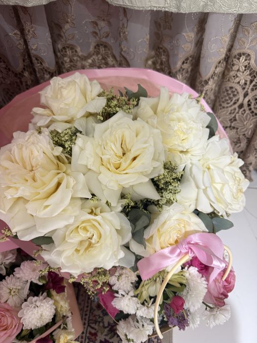 Цветы букет 10/5к