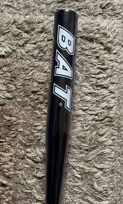 Bata de baseball din aluminiu negru byt
