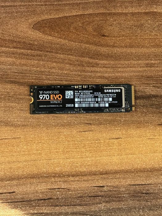 SSD 250GB, samsung