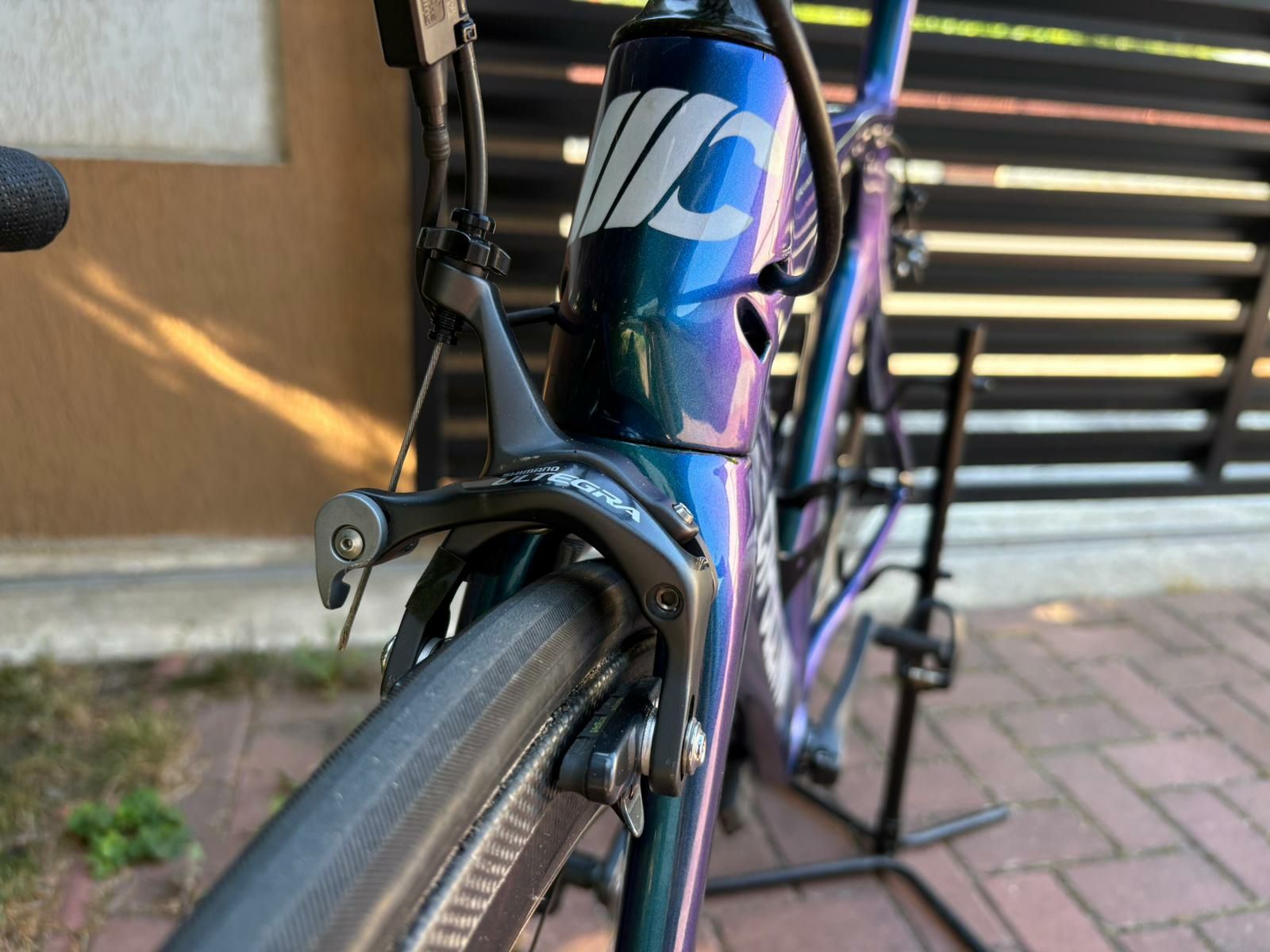 Cursiera/bicicleta italiana carbon CIPOLLINI Ultegra di2/roti carbon