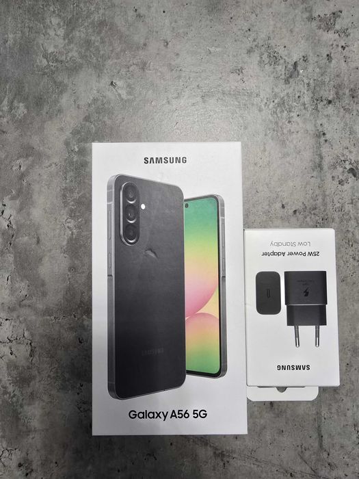 Samsung  Galaxy A 56 5 G ,nou sigilat in garantie cu tot cu încărcător