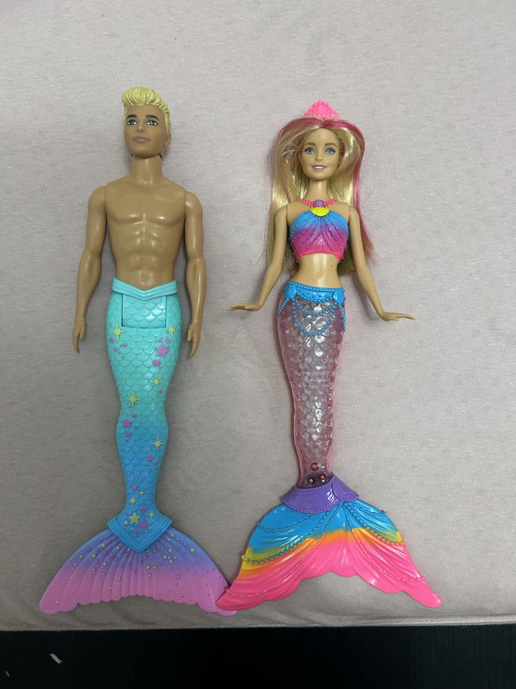 Set sirena Barbie si Ken