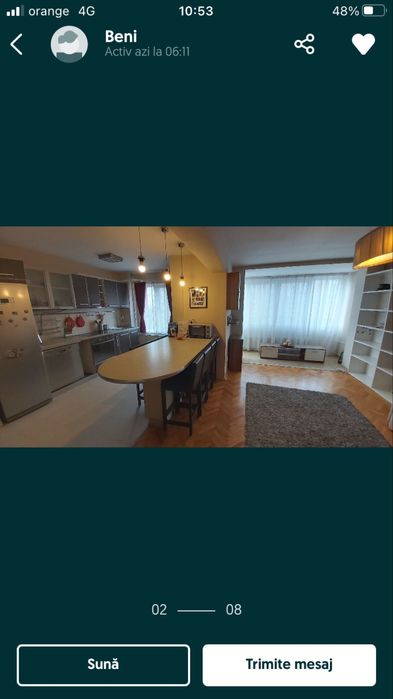 Apartament pentru inchiriat zona Nufarul