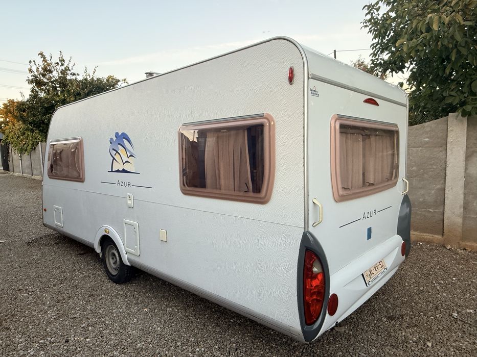 Rulota Knaus Azur 500EU ,an2004,4 pers,Mover automat,baie ,cadita dus