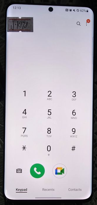 Samsung s21 ultra ekran origilan teldan yechilgan
