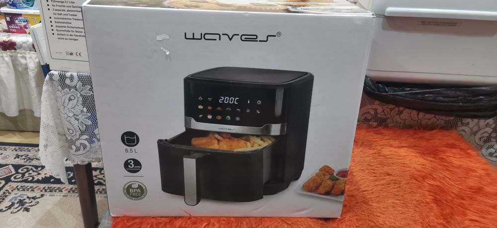 Еър фрайър Waves 6.5L – нов, неизползван