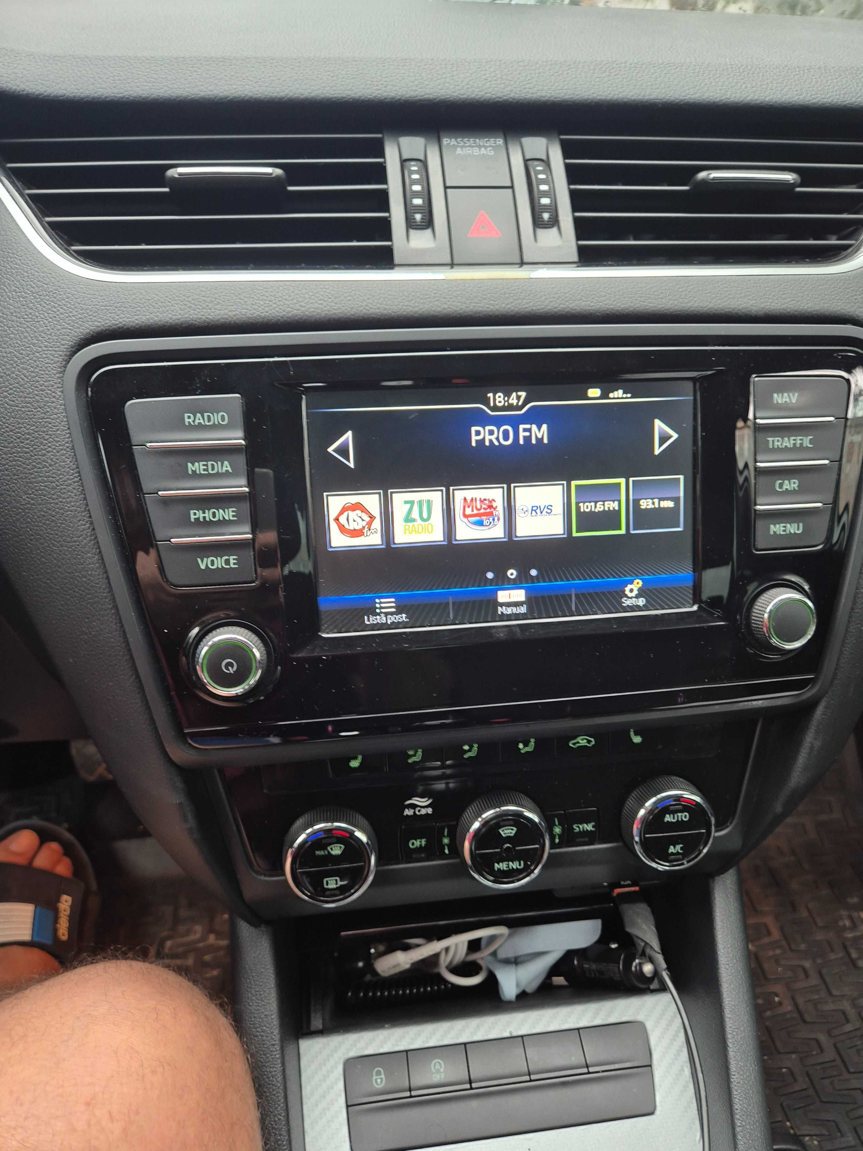 Navigatie Skoda Octavia 3 an 2013-2017