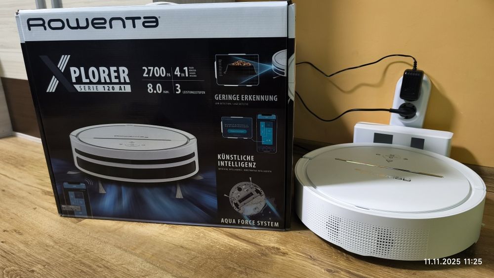 Прахосмукачка робот Rowenta X-Plorer Serie 120 AI RR7877WH