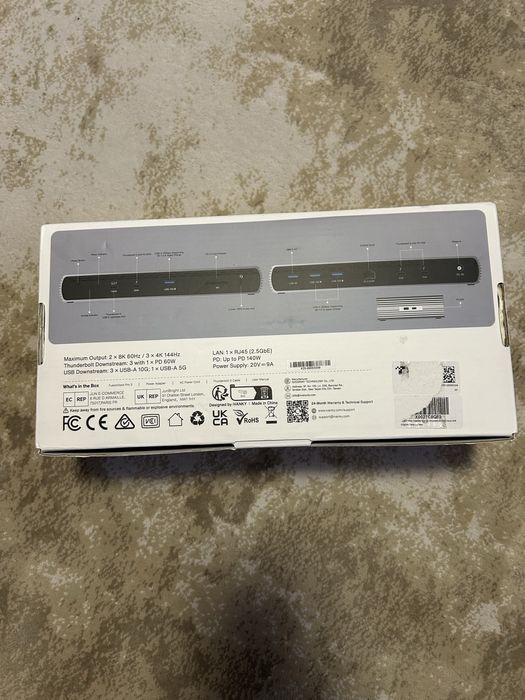 iVANKY Thunderbolt 5 Dock FusionDock Pro 3 Docking Station, Sigilat