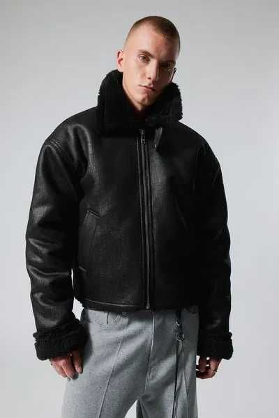 WEEKDAY , Мъжко - много дебело зимно яке
 Shearling Jacket , размер XL