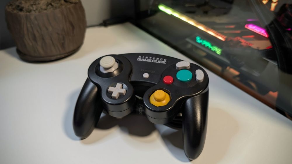Controller Nintendo Gamecube Black Original