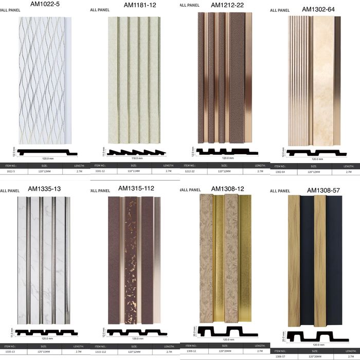 Panouri Decorative Riflaje PolimerPreturi începând de la 49lei bucata