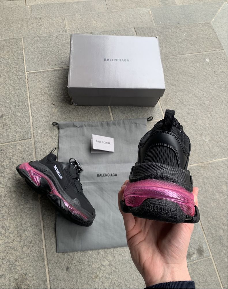 Sneakers Balenciaga Triple S Neon Pink