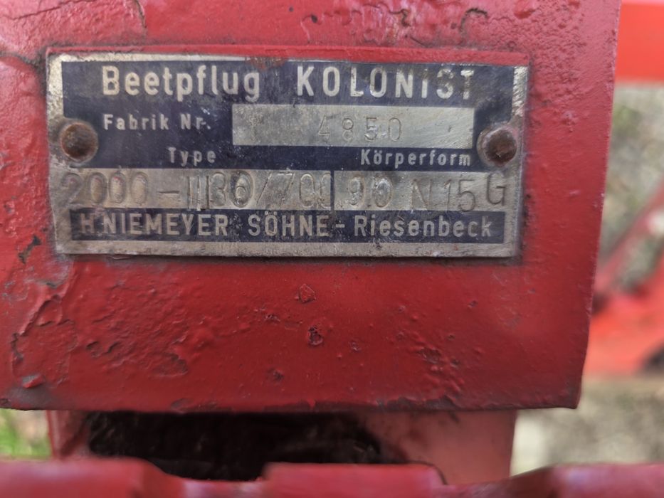 Plug 3 brazde Niemeyer