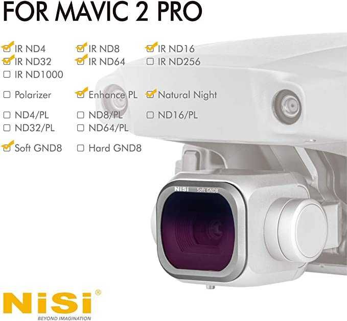 комплект филтри 8бр. за дрон DJI Mavic 2 Pro NiSi Professional Kit