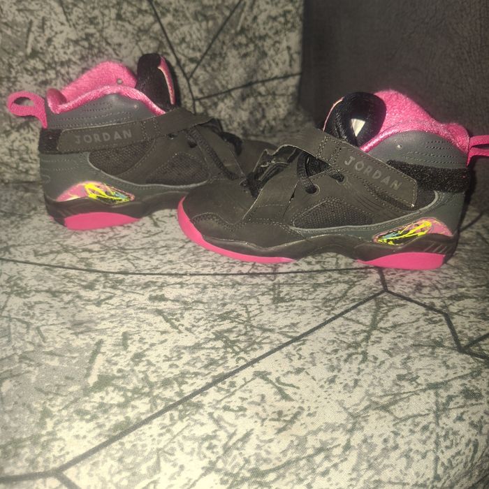 Nike Air Jordan 8.0 Retro GS 'Desert Pink', номер 28