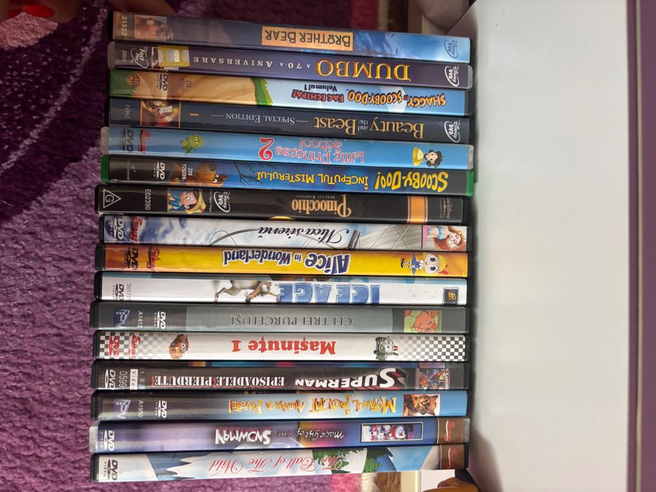 Set de 45 DVD-uri din renumitul Clubul lui Mickey Mouse