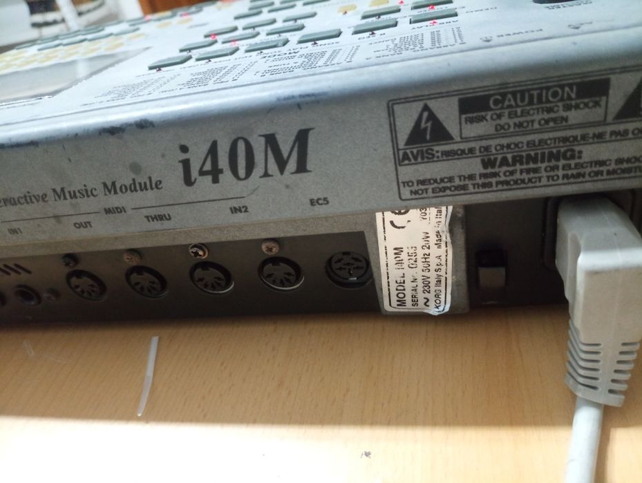 Modul midi tonuri și ritmuri Korg