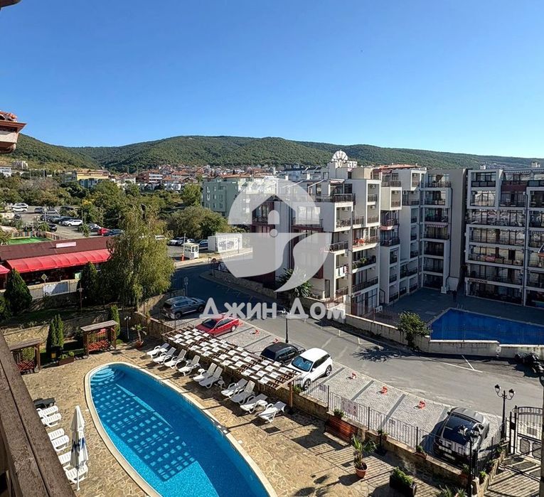 Едностаен апартамент с ГЛЕДКА ПЛАНИНА в к-с „Панорама Бей 2“, Св. Влас