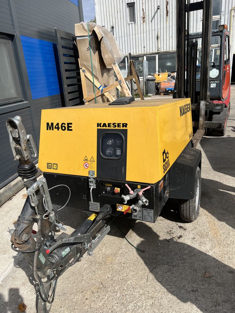 Compresoare KAESER M 46 E, etc. din IMPORT 30kw cu Generator