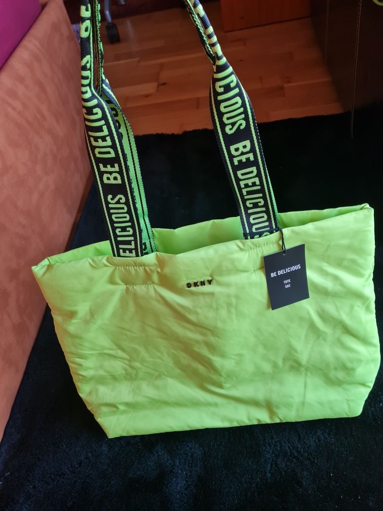 Geanta DKNY oroginala, nou, verde