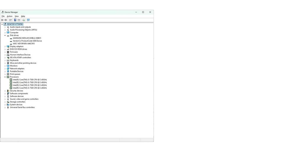 PC Dell Optiplex 3050 procesor I5-7500, 8GB RAM, SSD 512GB, HDD 1TB