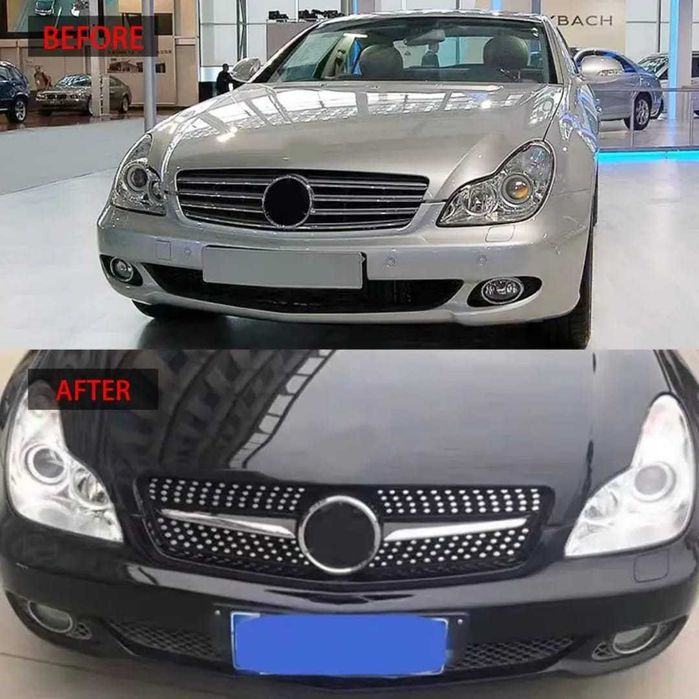 Решетка за Mercedes CLS W219 05-08г. W219 FACELIFT 09-11г. AMG/DIAMOND
