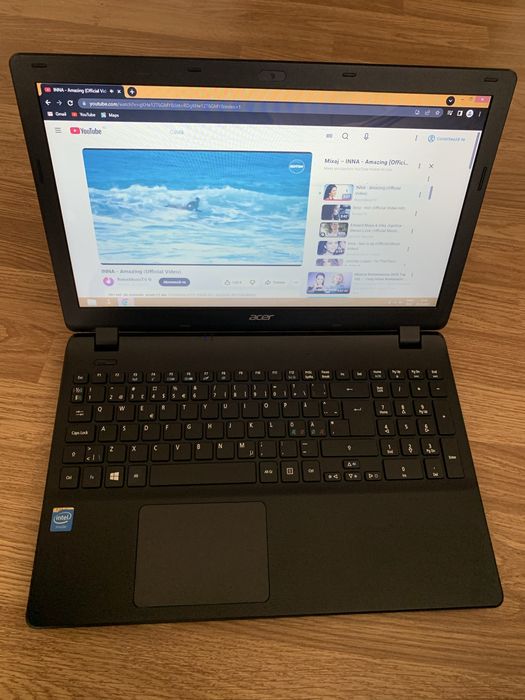Laptop Acer Slim display 15,6 led,4gb ram,320gb mem,baterie buna cu in