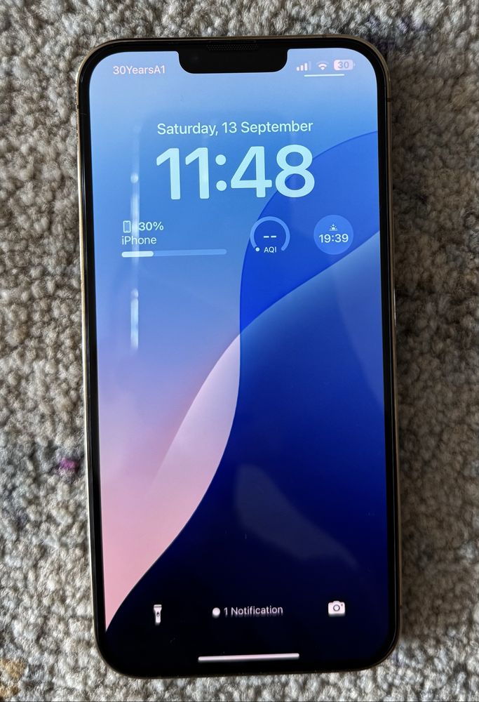 iPhone 13 Pro Max 256 GB – отличен екран и батерия, счупен заден панел