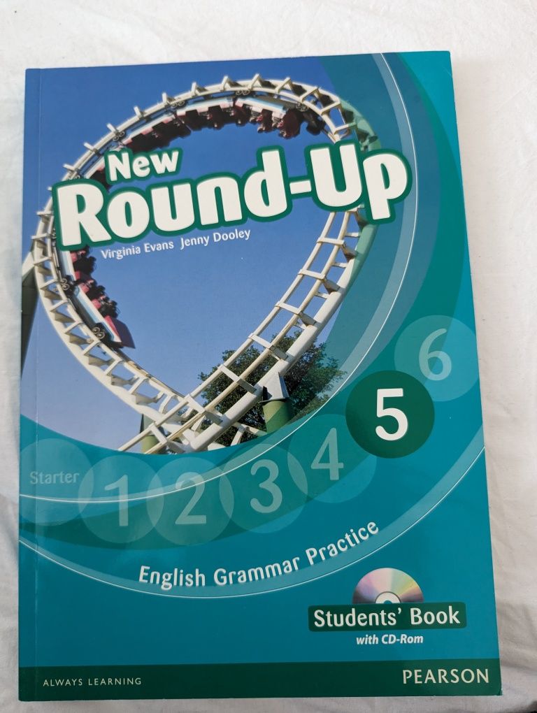 New Round-Up 5 English Grammar Practice Students' Book with CD-Rom