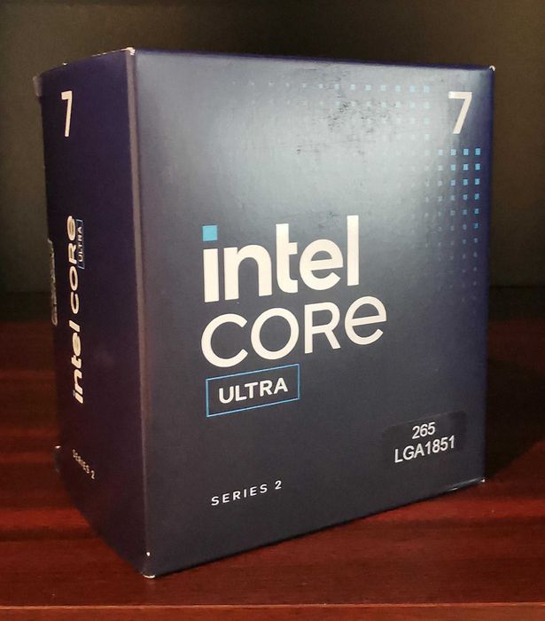 Procesor Intel Ultra 265 box (nou, sigilat, garantie)