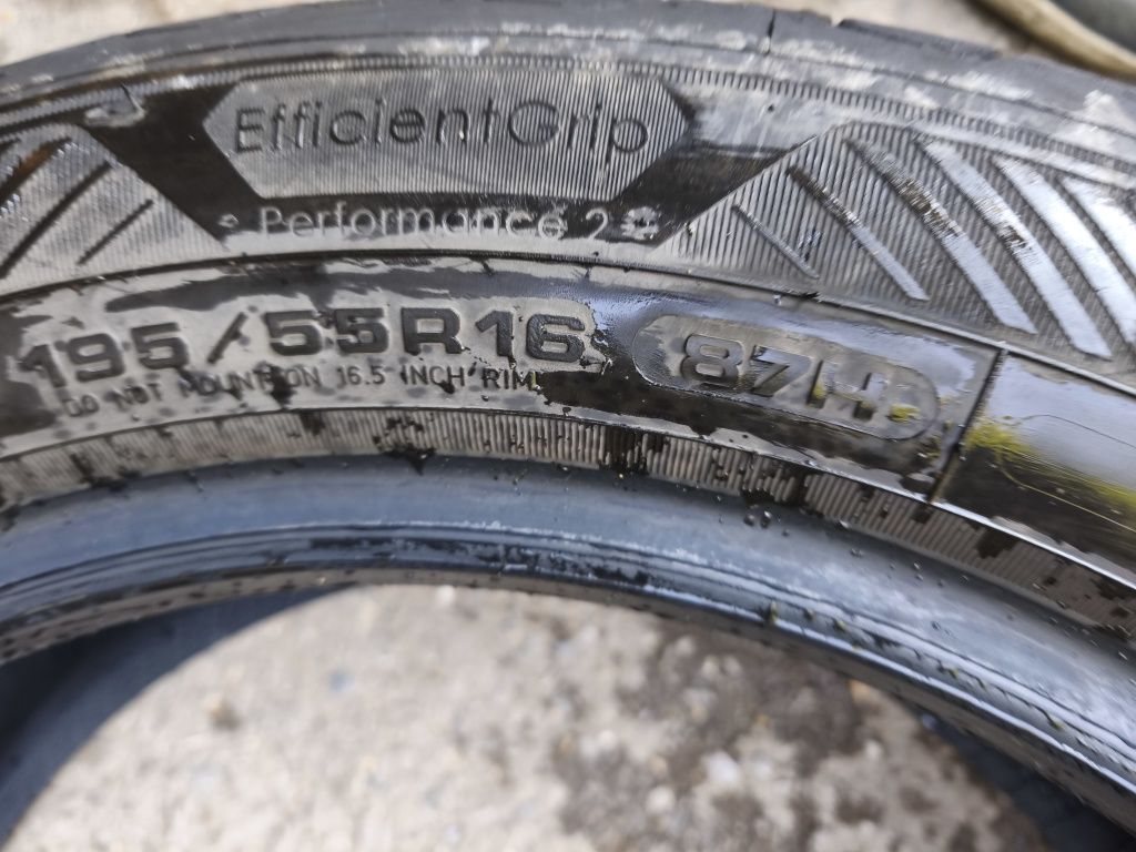 195/55/16" 4бр Good year efficient grip performance,dot1624,7mm