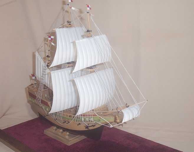 Голям модел на кораб - платноход "ОРЕЛ"