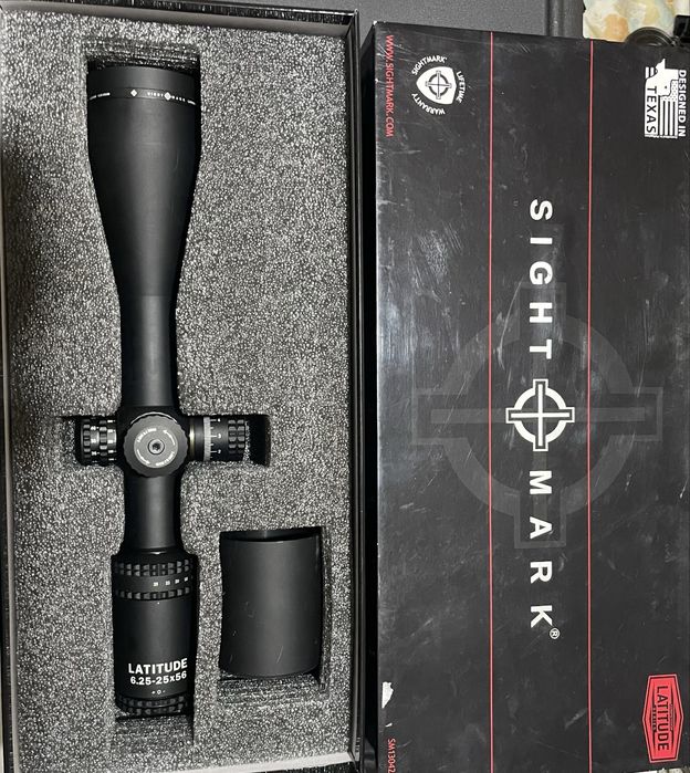 Оптика Sightmark latitude 6.25-25x56mm PRS Reticle