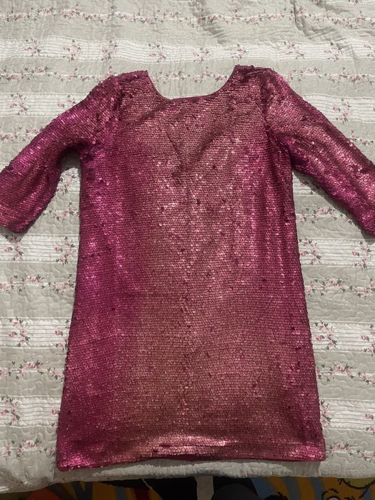 Платье с пайетками