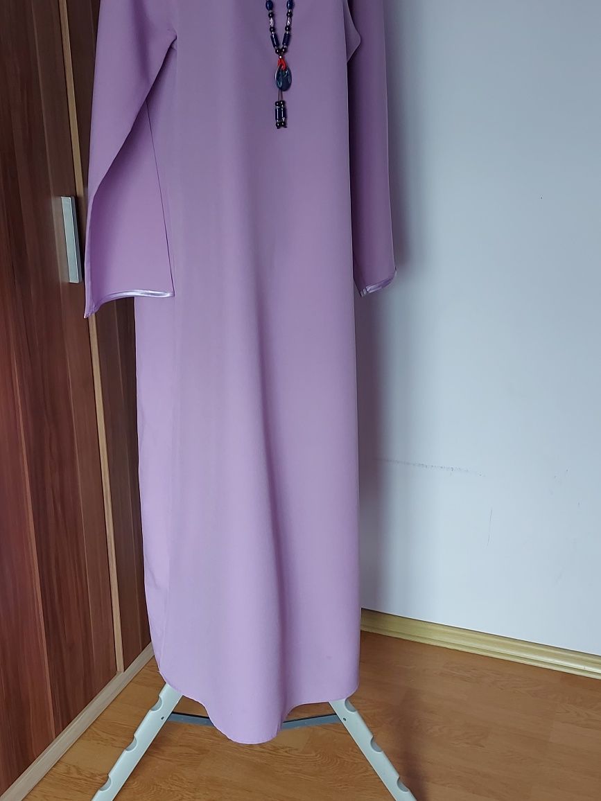 Rochie violet, maxi,mărimea L