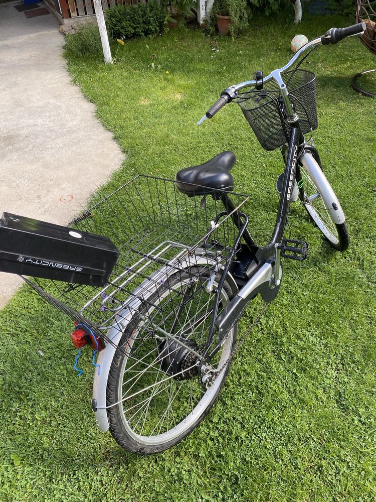 Bicicleta electrica Greencity roti de 26