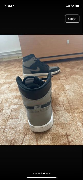jordan 1 shadow grey