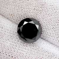 Diamant natural negru 2.8 ct