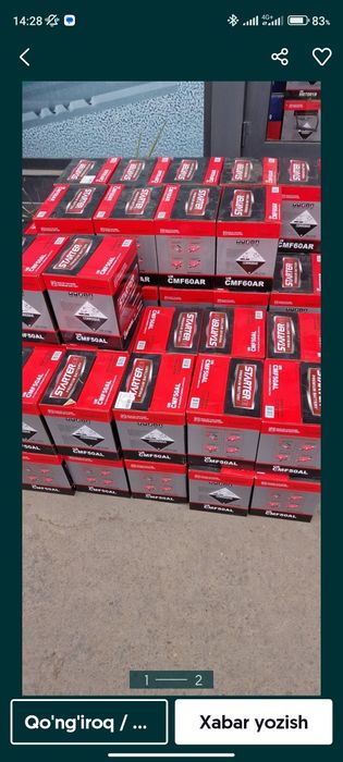 Akumlyator barcha moshinaga