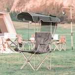 Scaun pliabil cu baldachin, pentru Pescuit, Camping, Gradina, Curte