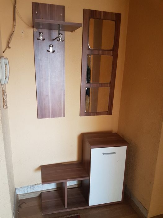Masuta cu rotile, masa extensibila lemn masiv