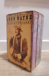 Filme de colecție western VHS The John Wayne Cavalry Trilogy vintage