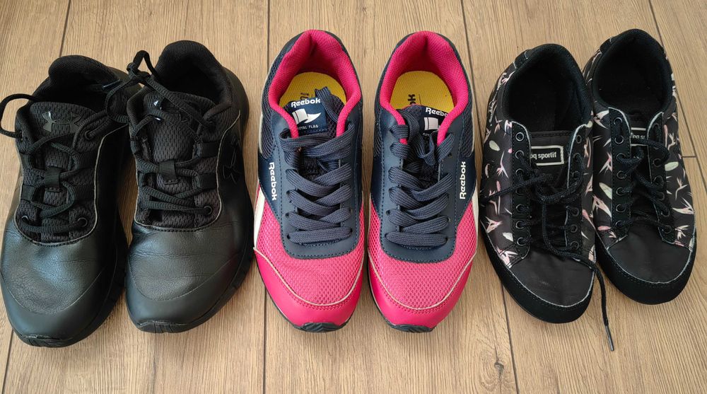Дамски маратонки Under armour, Reebok, Let Coq Sportiff