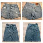 Дамски къси панталони Levis 501 и дънкова пола