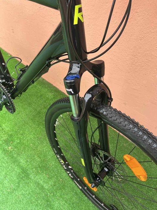 Като Нов Алуминиев Хидравличен Велосипед  RIVERSIDER 28цола 9х3