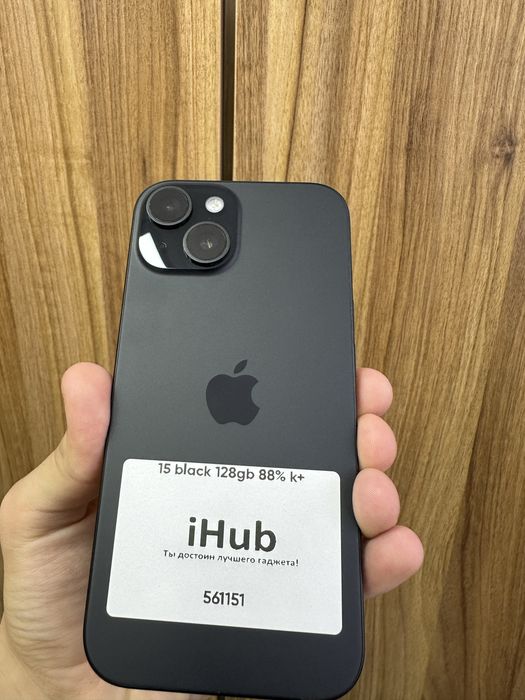 iphone 15 black 128 gb 88%