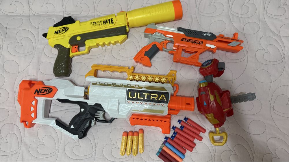 Автоматы NERF в отличном сосотоянии