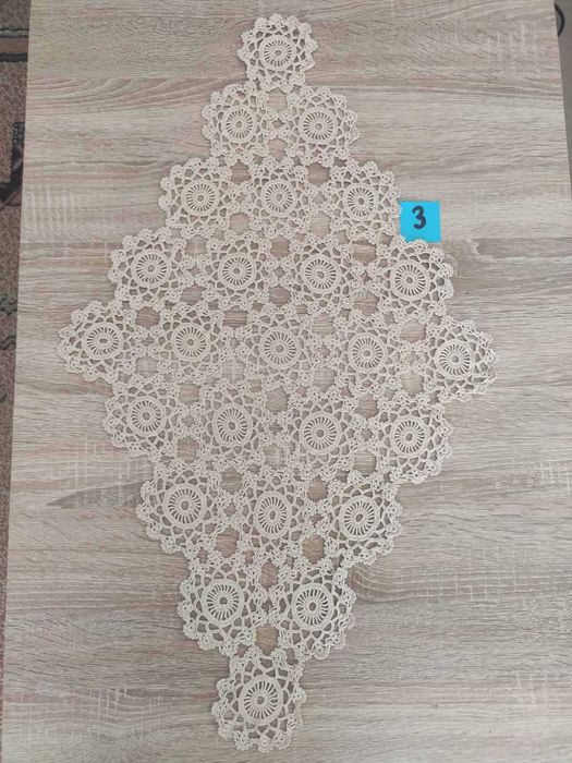 покривки - плетени на една кука